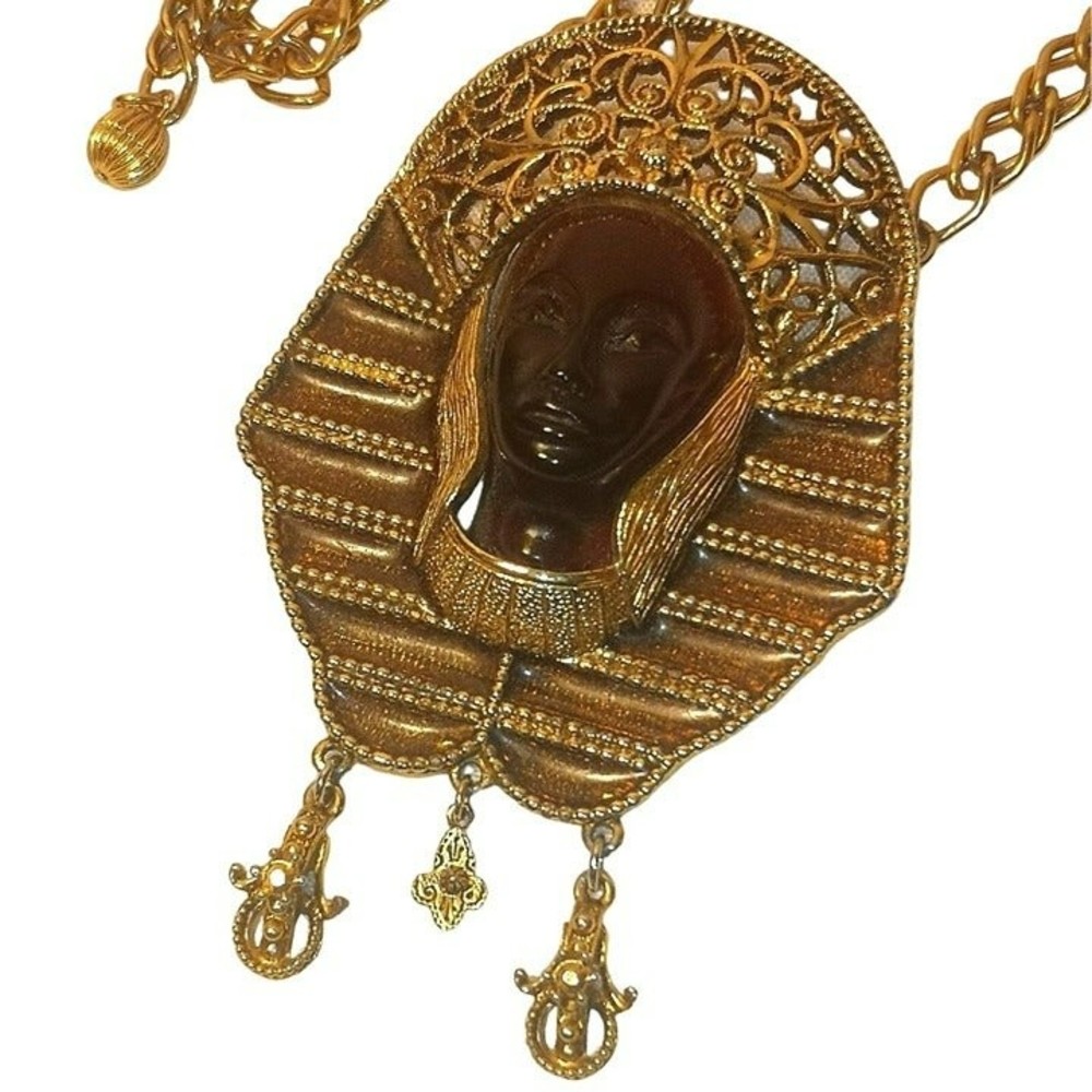 Vintage pharaoh necklace